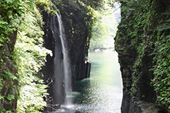 高千穗峽瀑布