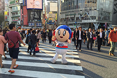 東京澀谷街頭實地拍攝