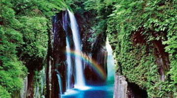 宮崎高千穗峽瀑布